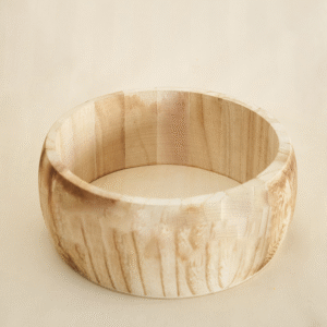 Bandeja de Madera Redonda Pequeña