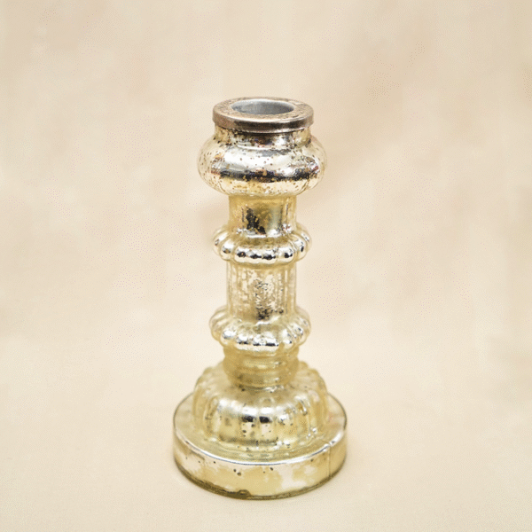Candelabro Vintage Dorado