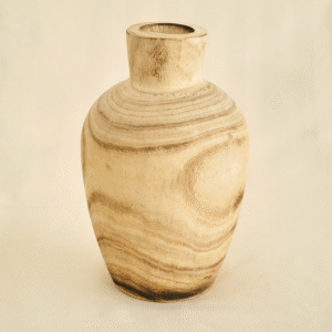 Florero de Madera Grande (solo para flores secas o artificiales)