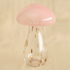 Hongo de Vidrio Rosa
