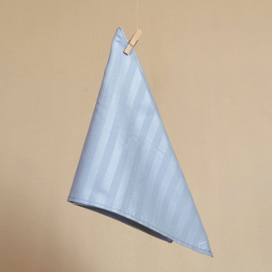 Servilletas Azul Piedra con Rayas