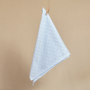 Servilletas Celeste con Lunares Blancos