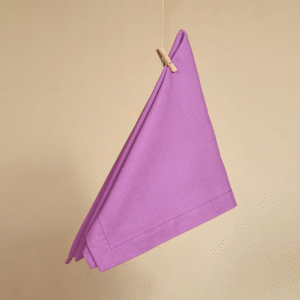Servilletas de Lino Morado