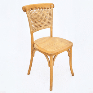 Silla Crossback con Espaldar Tejido