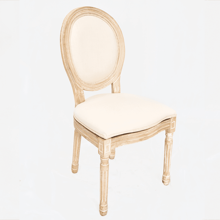 Silla Luis XVI de Lino