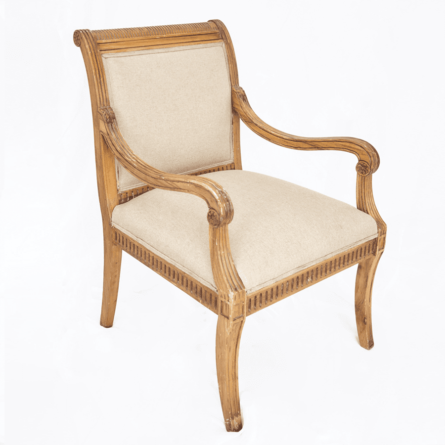 Silla Vintage con Posabrazos