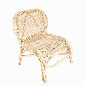 Silla individual de ratán